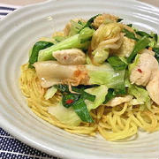 25/06/26　ニラキムチあんかけ焼きそば