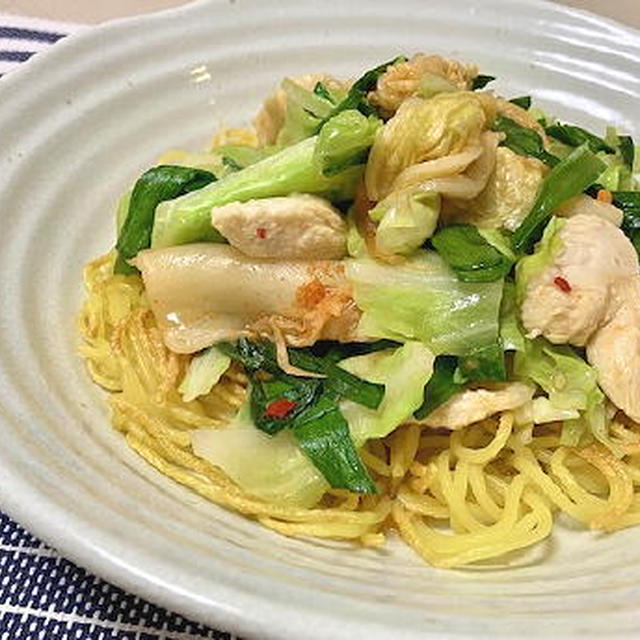 25/06/26　ニラキムチあんかけ焼きそば