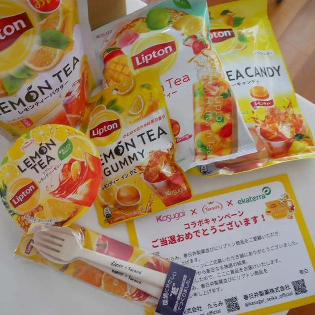 kasugai✕tarami✕ekaterraキャンペーン、紅茶味いろいろ