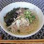 44.わかめと鶏ささみのスープパスタ