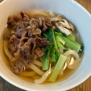 肉うどん&丸っとしゅうまい♪