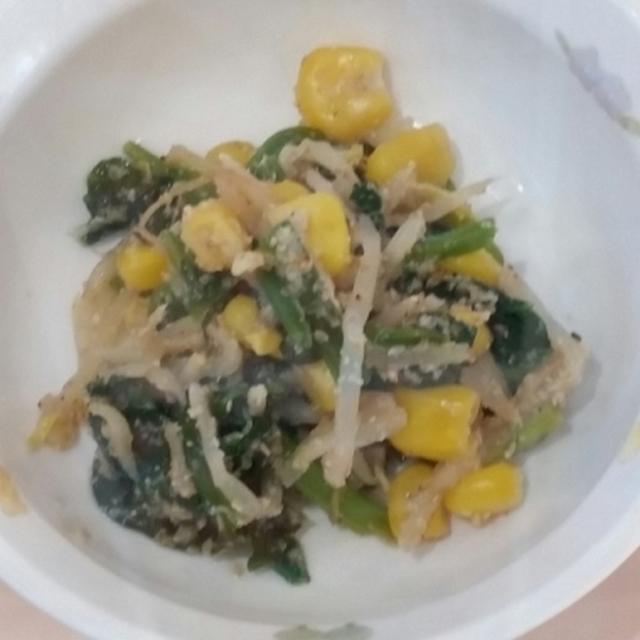 ほうれん草のごまあえ（給食）