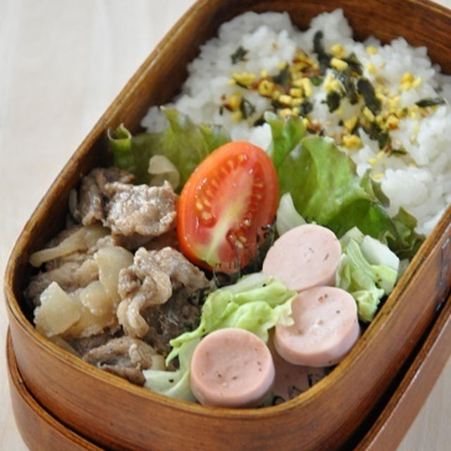 レンチンでお手軽♩5分で完成節約弁当