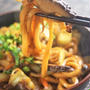 ■自家原木栽培椎茸で【肉なし焼うどん】簡単！！10分で美味しいです♪