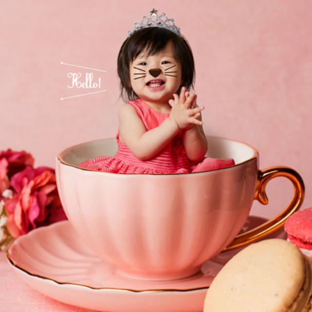 １歳バースデーフォト♡成長記録