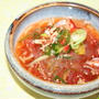 夏の韓国味ところてん冷スープレシピ（우뭇가시리냉국）