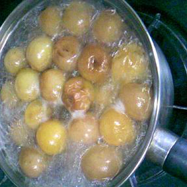 梅酒を漬けた梅で作ったジャム
