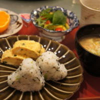 混ぜ込みわかめを使って朝ごはん