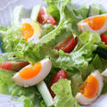 夏のサラダにおすすめ！“半熟味付け卵”レシピ