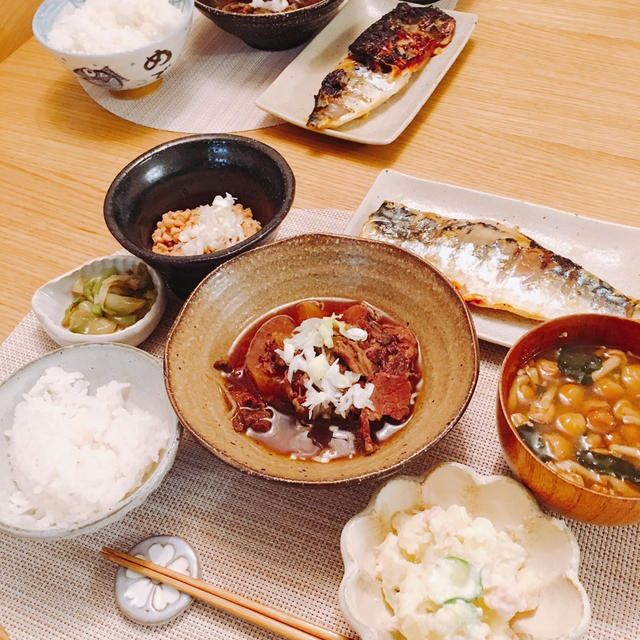 ♪大根と牛肉の煮物♪