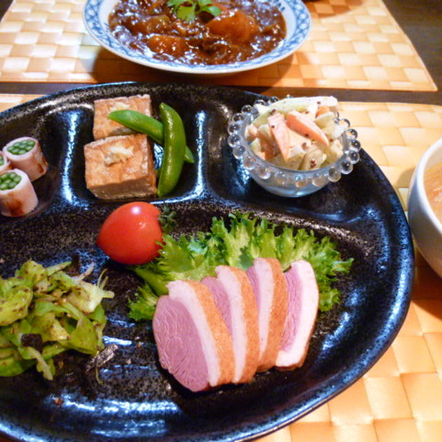 おつまみプレート＆リメイク肉じゃがの献立　夕ご飯（２日分）