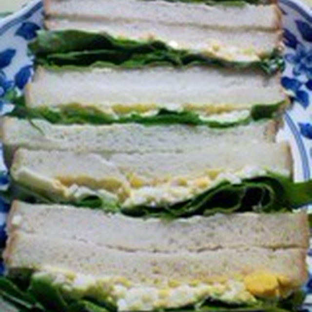 「グリーンリーフのたまごサンド」