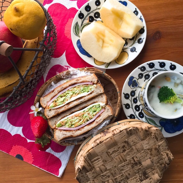 最近の朝ごはん