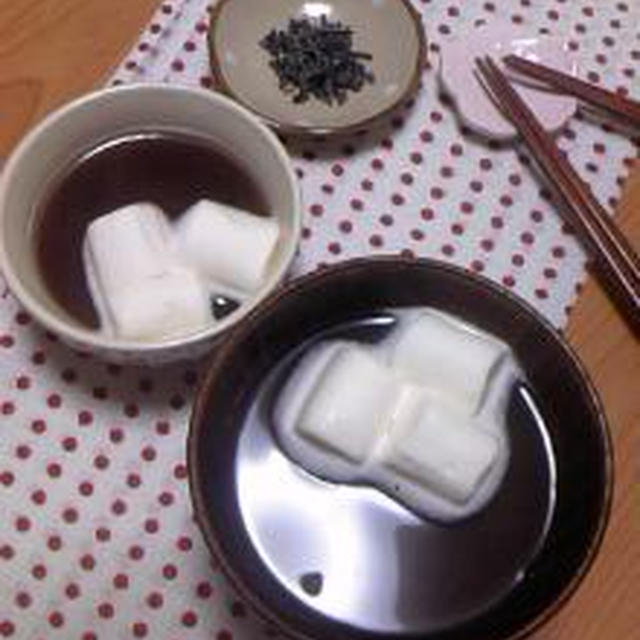 マシュマロぜんざい♪