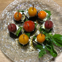 キリクリームチーズポーションタイプで簡単ピンチョス♪