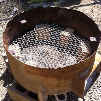 家族でしみじみBBQ？！