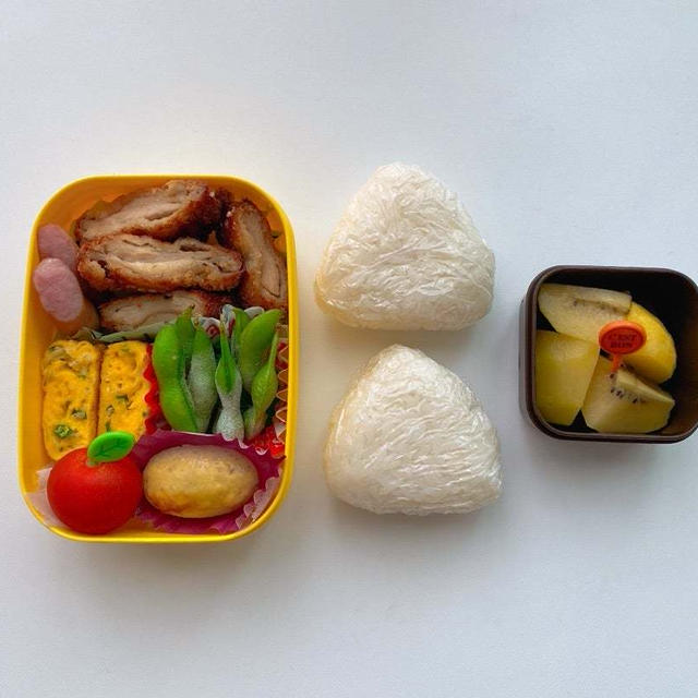 メインを考えてなかった日のお弁当