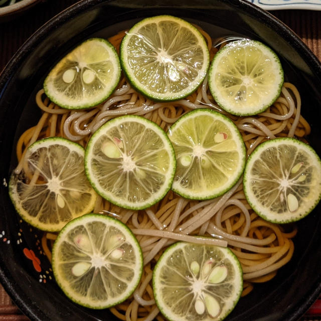 すだち蕎麦