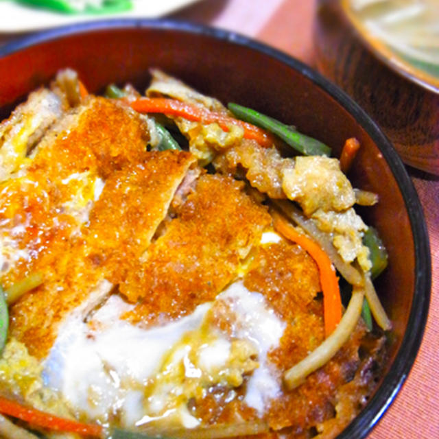 根菜入りの変わりカツ丼 & 蕎麦巡りの旅