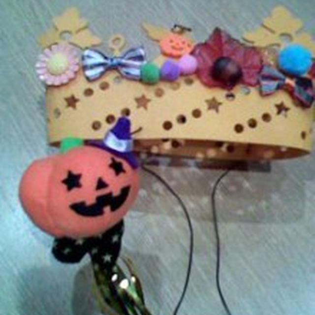 王冠作り☆楽天ハロウィン体験会