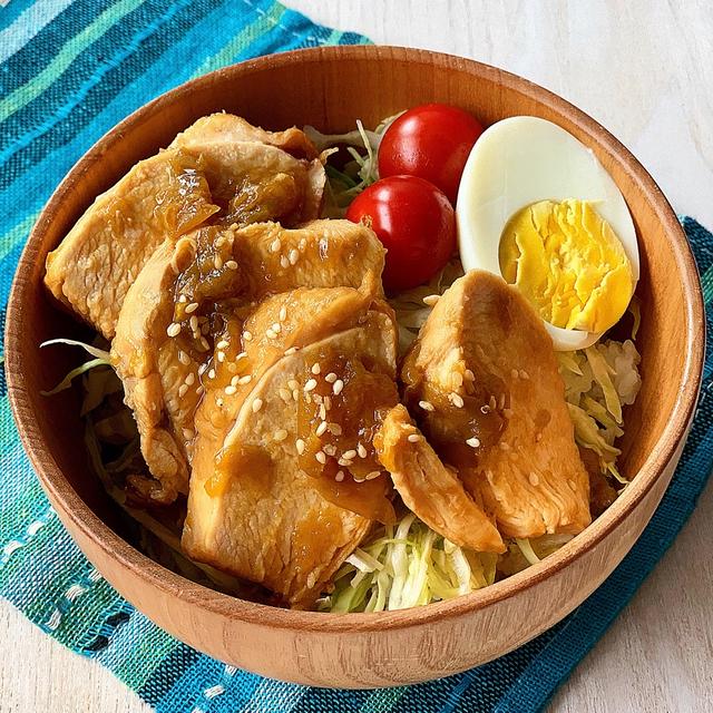 炊飯器ひとつで作る簡単おかず【鶏むね肉の梅ジャム煮】