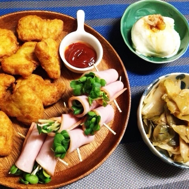 晩ごはん(o^^o)