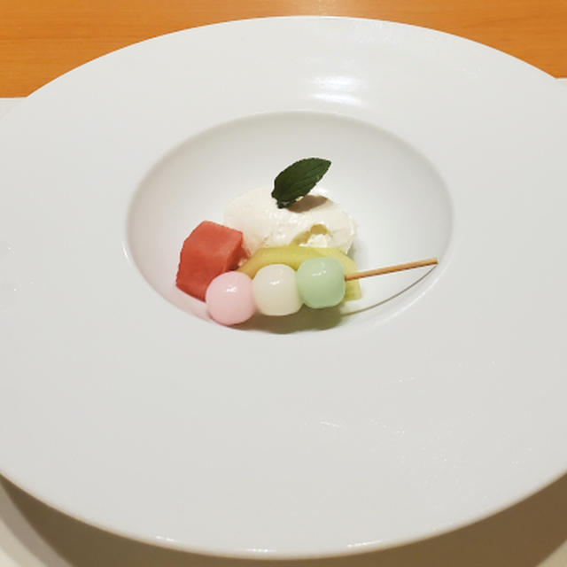 奈良屋夕食デザート