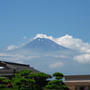 梅雨の晴れ間の富士山