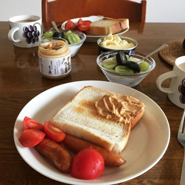 ピーナッツクリームがどうして食べたくて