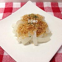 ５分で簡単おかず♪玉ねぎのパン粉焼き