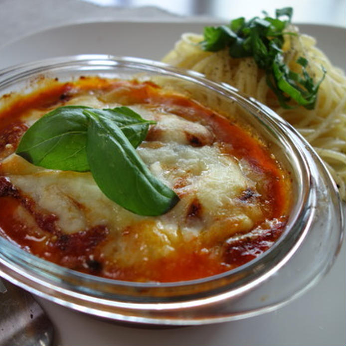 熱々ホックホク♪ ポテトとツナのトマトグラタンの作り方・レシピの画像