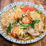 スープ少なめで作る「焼きそばラーメン」&暑いし「ネックファン」買ってみました