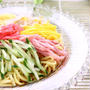 ニラ肉味噌をトッピングした冷やし中華はいかが？