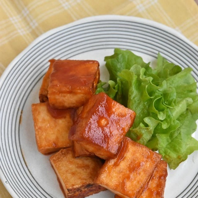 お弁当から晩ご飯のメインまで大活躍！「厚揚げ」のケチャップおかず