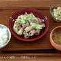 本日の日替わり定食【節約ワンコイン！キャベツとちくわのマヨ和え定食】