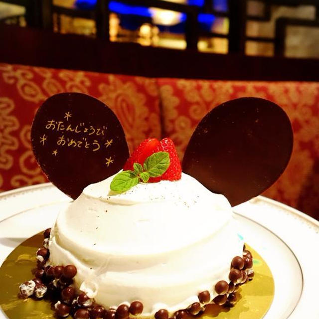 ミッキーケーキで誕生日お祝い★東京ディズニーシー★クリスマスイルミネーションもスタート