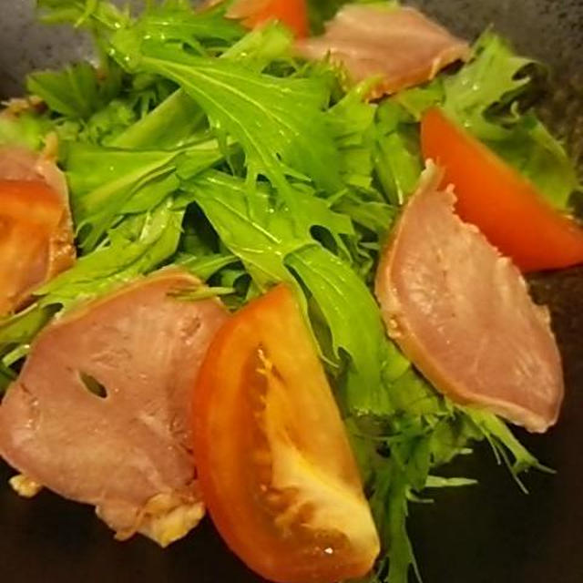 スモークタン(豚)のサラダ寿司