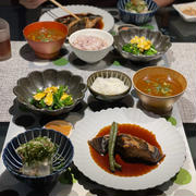 石鰈煮付けの献立