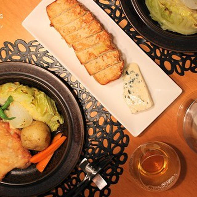『超絶皮パリ！チキン』の夜ごはん。