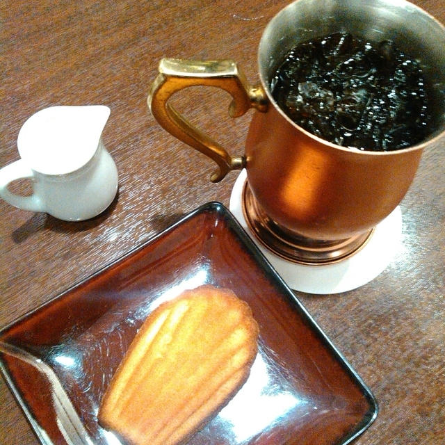 椿屋カフェで休憩