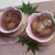 白花豆の梅シソゼリー　他