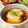鶏肉としめじのとろろ蒸し