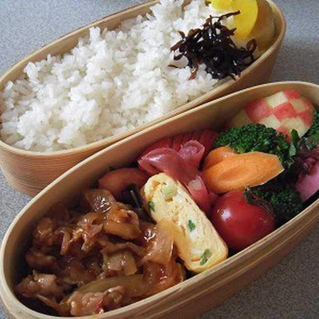 豚肉のスイチリ炒め弁当