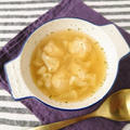 鶏ツミレとカリフラワーの塩麹スープ