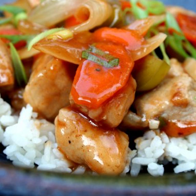 Sweet and Sour Pork手早く酢豚