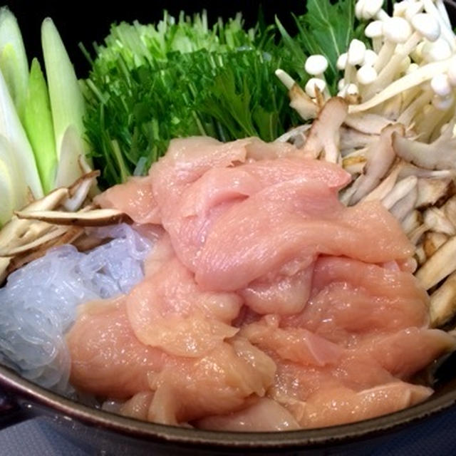 とりすき焼きとブリご飯