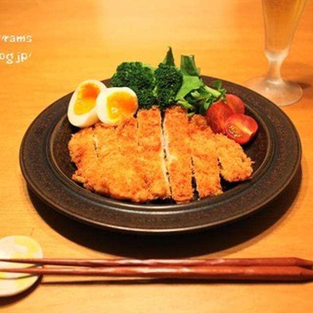 『チキンカツ』でひとりごはん。