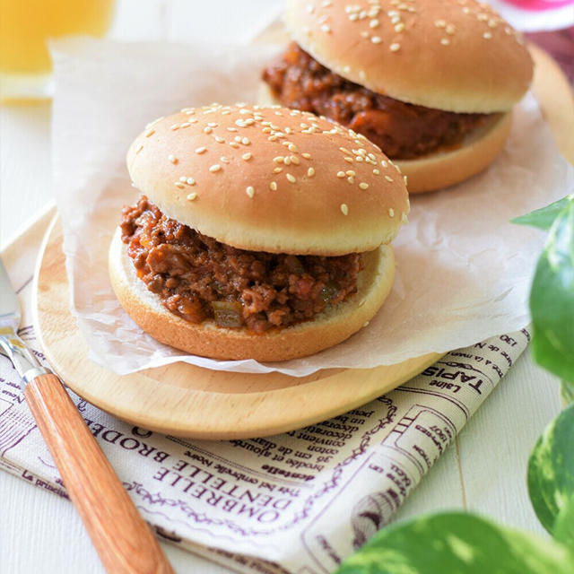 アメリカ料理 スロッピー ジョー Sloppy Joe アイオワ州発祥の名物料理です By 豊田 亜紀子さん レシピブログ 料理ブログのレシピ満載