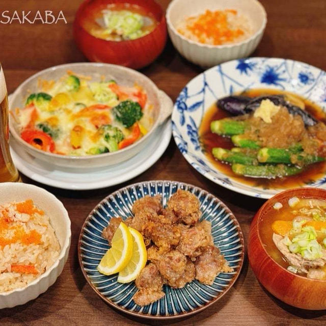 おつまみ献立♪ 〜子どもにもおすすめの、もりもり野菜料理〜