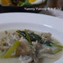 小松菜とアロマイタケのチキンクリームシチュー♪小松菜の数え方＆生活クラブの試食会について～